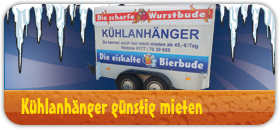 Günstig einen Kühlanhänger / Kühlwagen mieten / NRW